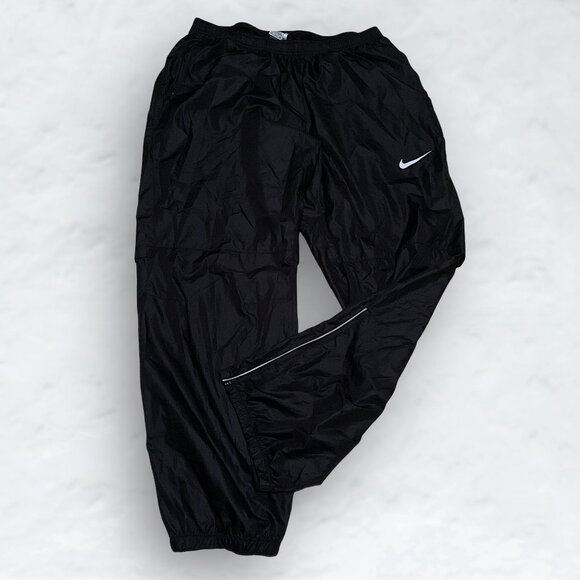 NIKE Retro Oversize Baggy Windbreaker Sweat Pants - Picture 1 of 4